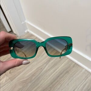Funky Green Sunglasses
